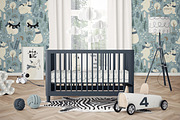 Baby Crib Nursery Mockup Collection, a Household Mockup by creatsy5 (Thumbnail 15 of 22)