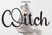 Witch | Script Font, a Script Font by Scratchones (Thumbnail 1 of 8)