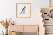 Animal Parade Hand Painted Set, an Animal Illustration by ArtPavo (Thumbnail 4 of 10)