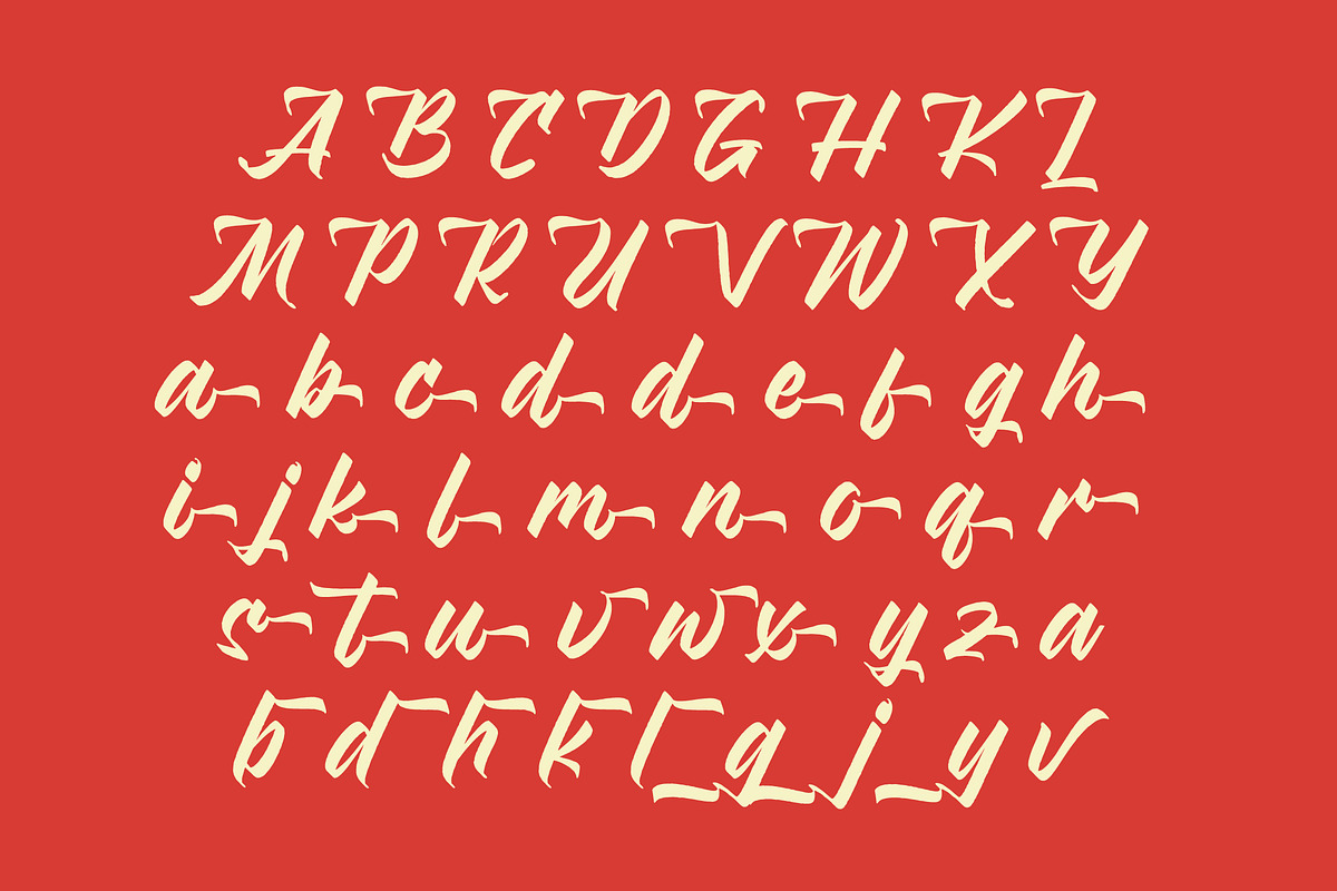 Broklyn Enthusia Bold Handwritten, a Script Font by Letterena Studios Script (Photo 15 of 20)