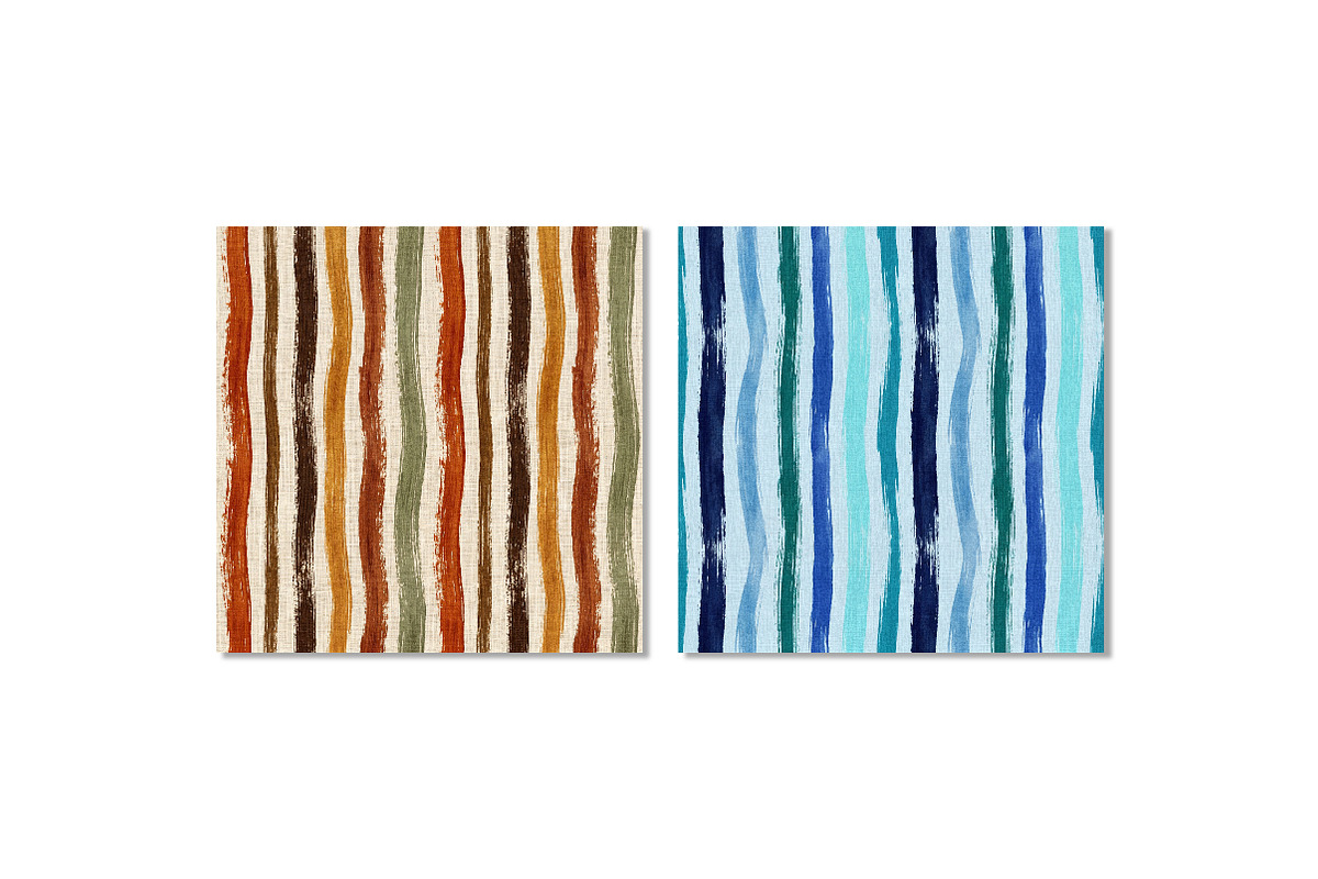 Watercolor Stripe Seamless Patterns, a Pattern Graphic by Dream Creation (Photo 7 of 7)