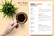 Teacher CV Bundle / Resume - Nora, a Resume Template by Templates Design Co. (Thumbnail 2 of 17)