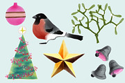 Christmas Watercolors, an Illustration by Marmalade Moon (Thumbnail 4 of 5)