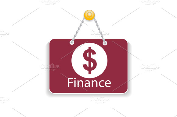 Shopping Dollar Sign Board
