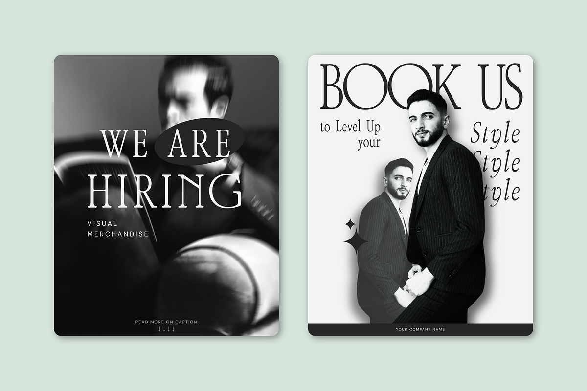 Styles - Fashion Social Media Kit, a Social Media Template by SecondBrain Store (Photo 5 of 9)