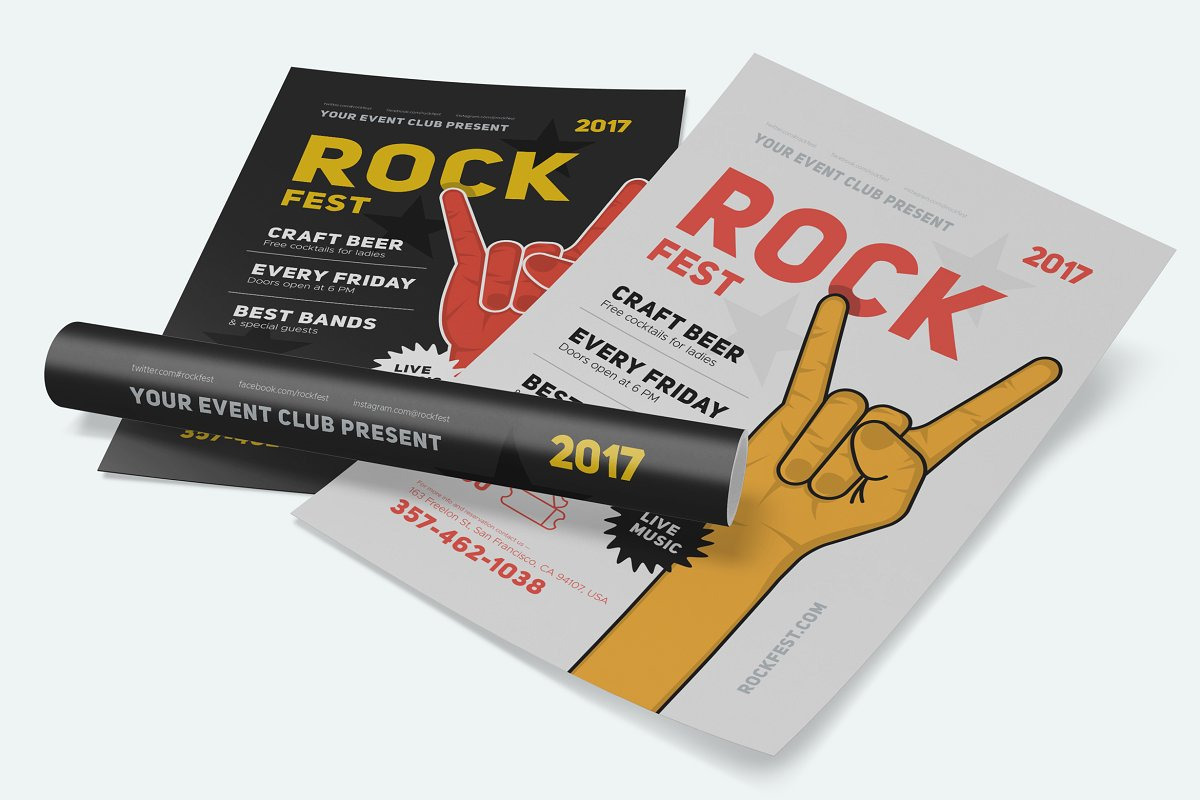 Event Poster Bundle + Freebie, a Flyer Template by EDT.Graphics (Photo 45 of 54)