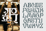 Chaeyuna - Modern Korea Font, a Sans Serif Font by madeDeduk (Thumbnail 2 of 10)