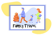 Traveling People Vector Illustration, a Person Illustration by RabbitAndPencil (Thumbnail 3 of 7)