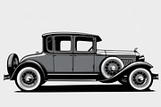 Classic Vintage Car Bundle Set, an Illustration by BIPLOB EXPERT (Thumbnail 2 of 9)