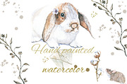 Animals watercolor, an Animal Illustration by JuliaFast (Thumbnail 1 of 4)