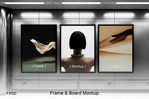 Frame & Board Mockup