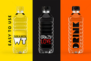 Photoshop Bottle Mockup PSD, a Packaging Mockup by LESZ Design (Thumbnail 4 of 7)