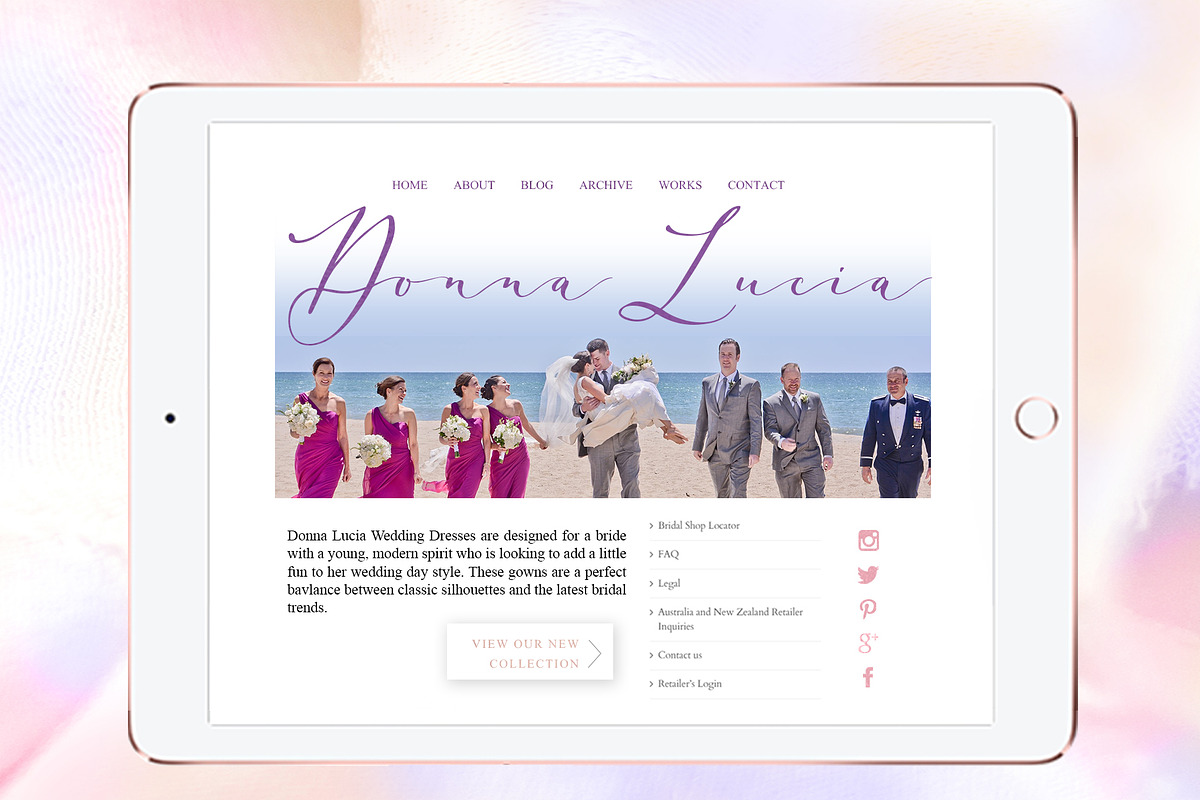 Donna Lucia feminine font + Cyrillic preview 7
