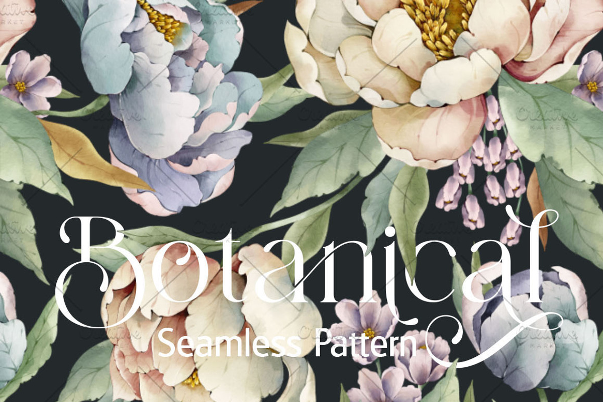 Watercolor flowers bloom set, a Decorative Illustration by AP Studio (Photo 6 of 18)
