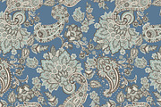 Paisley floral seamless pattern, a Pattern Graphic by antalogiya (Thumbnail 5 of 5)