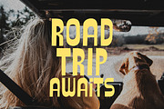 Malibu Nostalgic Mid-Century Sans, a Sans Serif Font by Struvictory.art (Thumbnail 2 of 9)
