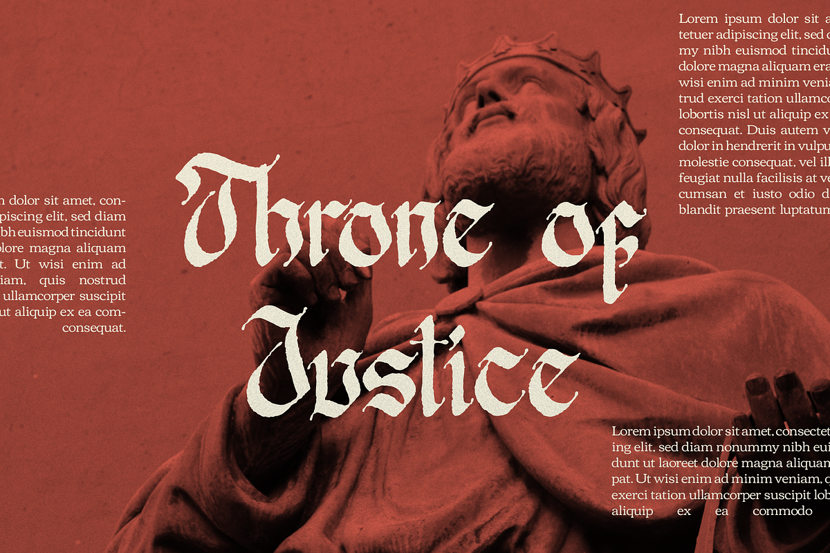 Nowdart | Blackletter Typeface, a Font by Denustudios (Photo 6 of 12)