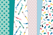 Seamless Back 2 School Digital Paper, a Pattern Graphic by Paper Starr Studio (Thumbnail 4 of 7)