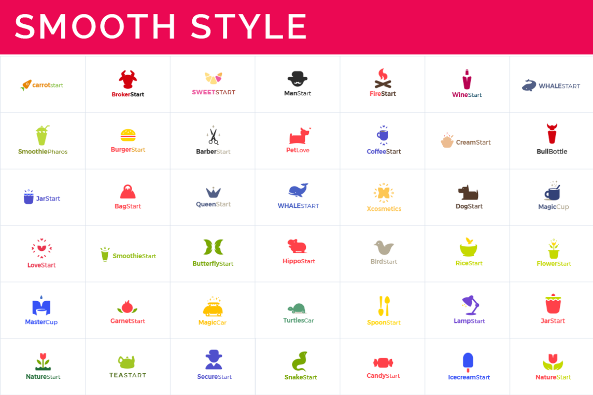43 Startup Logos - 50% off, a Branding & Logo Template by goshop (Photo 2 of 4)