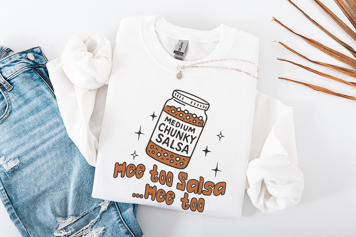 Funny Salsa Tee PNG, Chunky Salsa, an Illustration by SharpMarketplace (Photo 4 of 9)