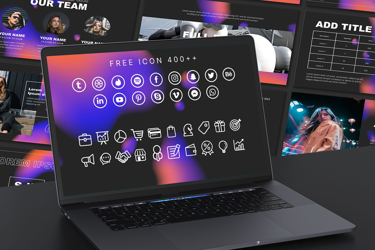 GRADIENT - Powerpoint Template, a Presentation Template by SKY CREATION (Photo 6 of 6)
