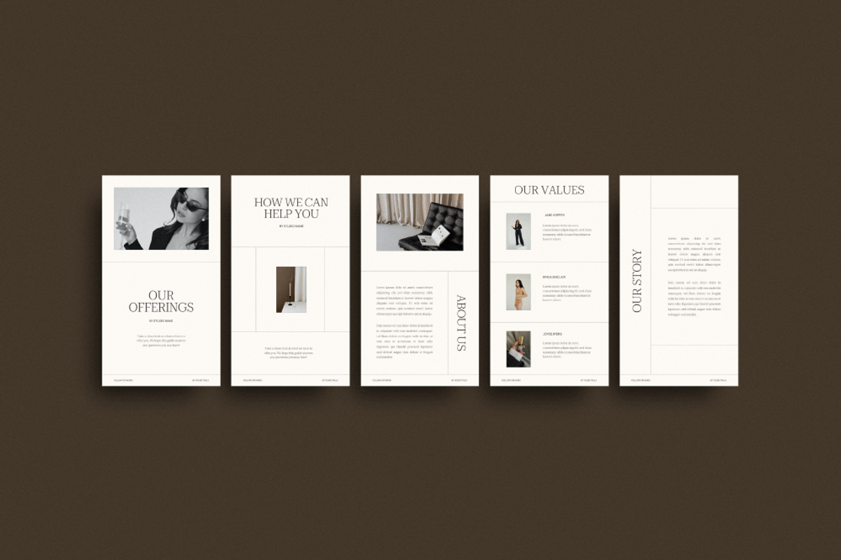 Instagram Template | Posts & Stories, a Social Media Template by Wild Theory (Photo 8 of 13)