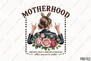 Funny Mothers Day Motherhood Mama, an Illustration by CraftArtStudio (Thumbnail 1 of 4)