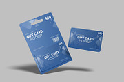 Gift Card Mockup, a Product Mockup by ZifaraDesign (Thumbnail 3 of 5)