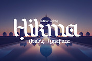 Hikma - Arabic Style Typeface, a Serif Font by HipFonts (Thumbnail 1 of 10)