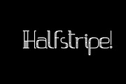 Halfstripe font, a Font by george.nikolaidis (Thumbnail 3 of 6)