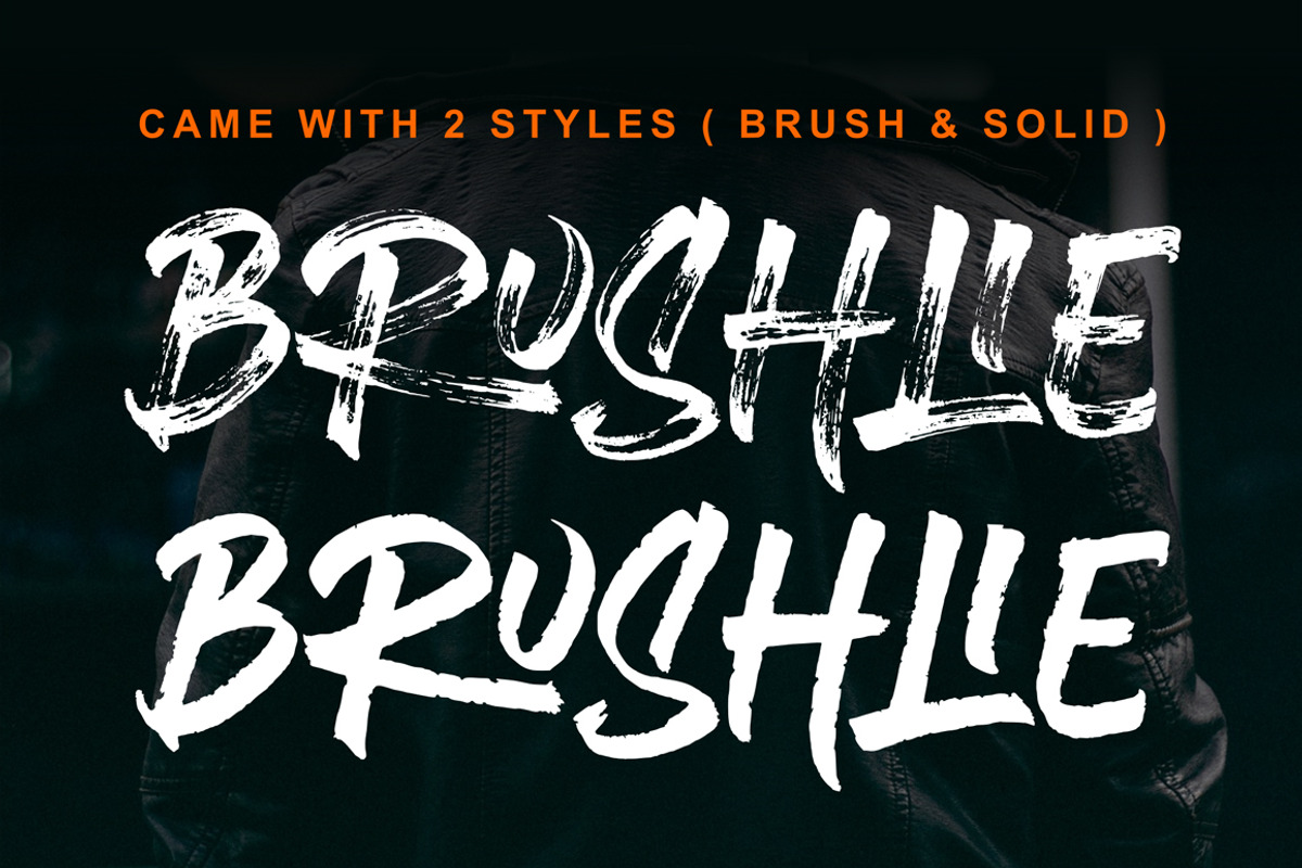 Brushlie, a Font by Abo Daniel Studio (Photo 2 of 14)