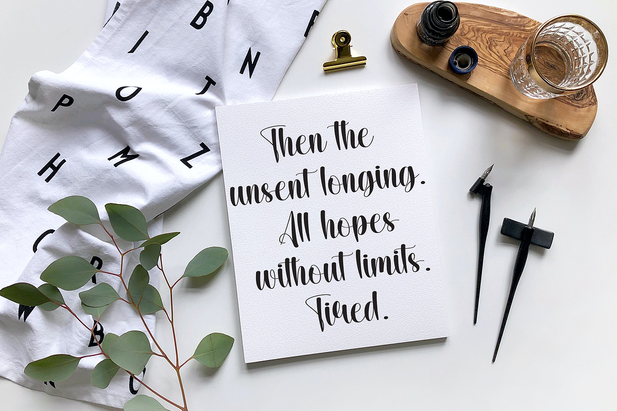 Happy Summer | Script Font, a Handwritten Font by Scratchones (Photo 3 of 9)