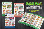 Retail Mart 4 Page Catalogue, a Brochure Template by Sainath Chillapuram (Thumbnail 1 of 6)