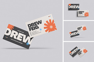 Business Card Mockup, an Advertising Mockup by Afif_studio