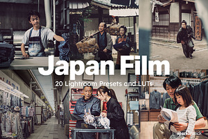 20 Japan Film Lightroom Presets LUTs