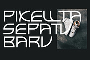 Elltaneixy – Futuristic Sci-Fi Font, a Font by Erifqizefont (Thumbnail 9 of 15)