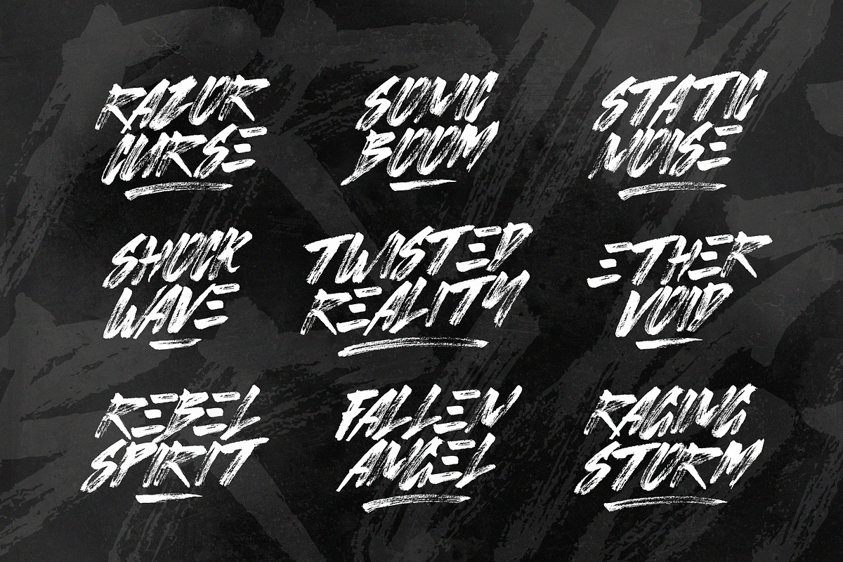 Prime Brush – Bold Dry Brush Font, a Handwritten Font by Ardana Creative (Photo 9 of 11)