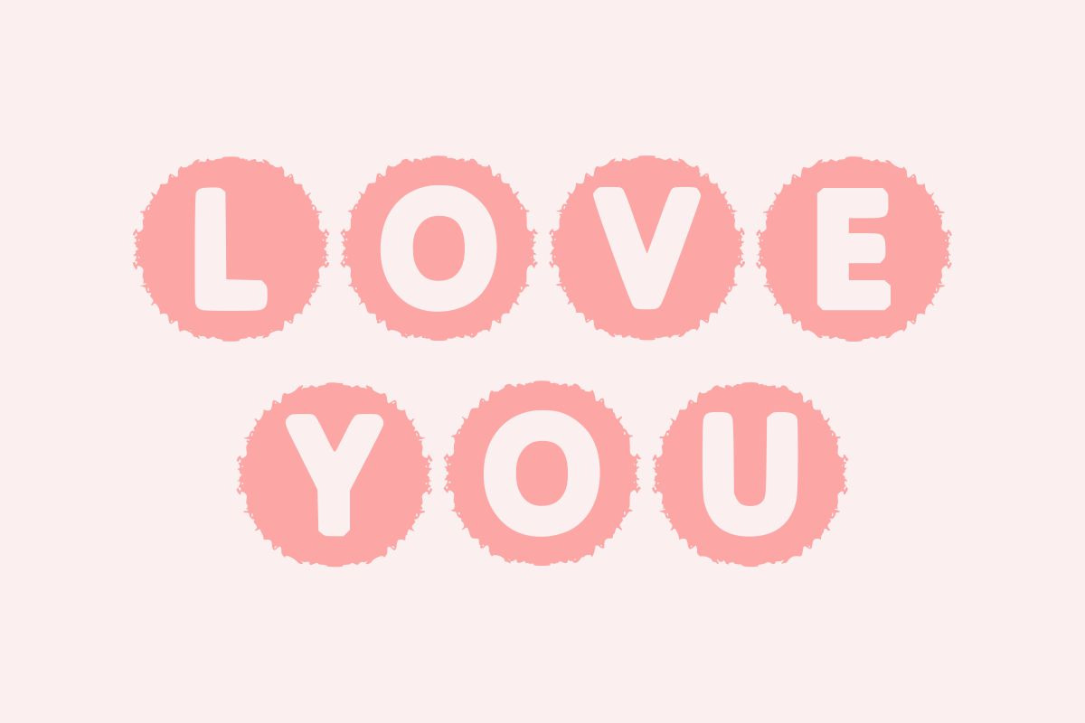 Sweet Bounce, a Symbol Font by Fourteen Letter (Photo 2 of 7)