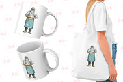 Santa Baking Clipart, a Graphic by Markicha Art (Thumbnail 2 of 6)