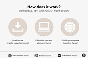Coaching Sales Page Template Canva, a Landing Page Template by DeeBeeDesign (Thumbnail 10 of 10)