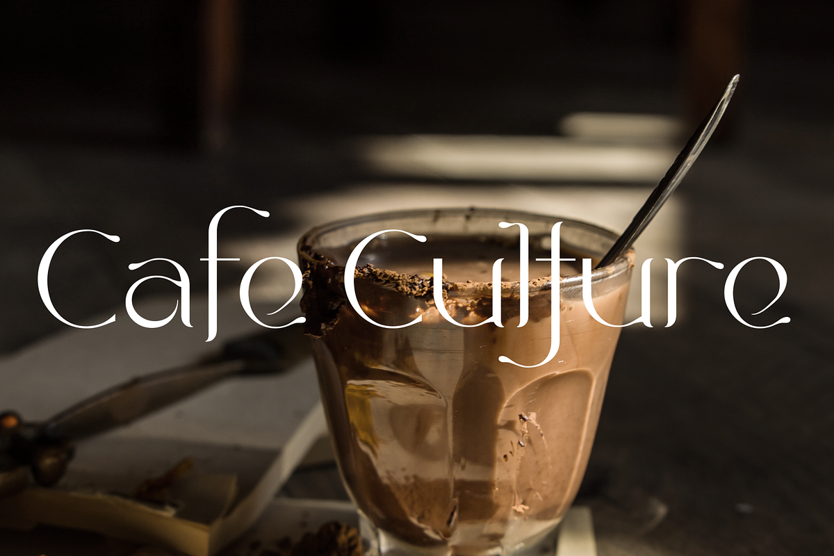 Lemonade. Chic new social media font, a Serif Font by LostandFoundry (Photo 4 of 6)