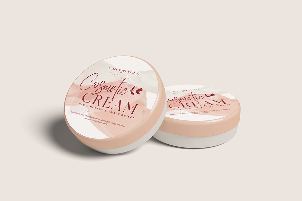 Cosmetic Cream Mockup, a Product Mockup by bimockup (Photo 6 of 6)