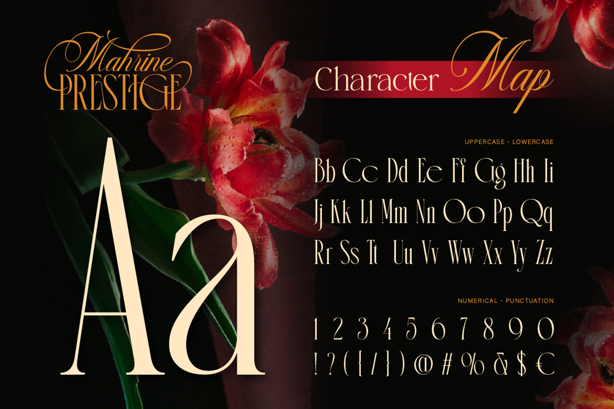 Mahrine Prestige, a Serif Font by Burntilldead (Photo 2 of 12)