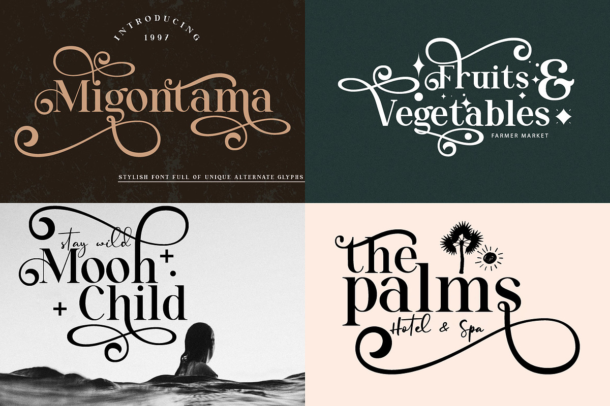The 2021 Elegant BUNDLE-12 Typefaces, a Serif Font by Qaratype (Photo 3 of 13)