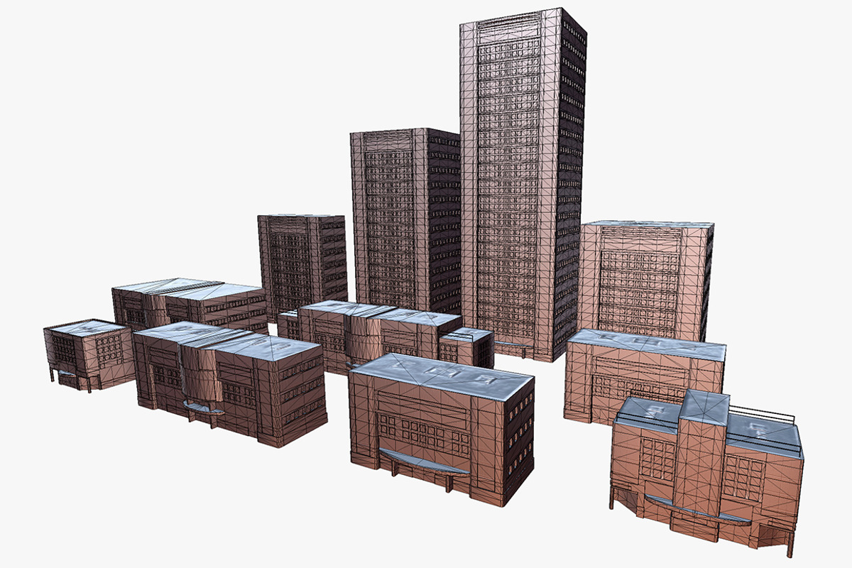 Modern Buildings, an Architecture 3D Model by Beatheart Creative Studio (Photo 11 of 12)