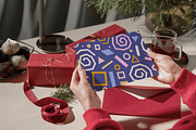 Festive pattern with doodles, swirls, an Object Graphic by Art's and patterns (Thumbnail 2 of 2)