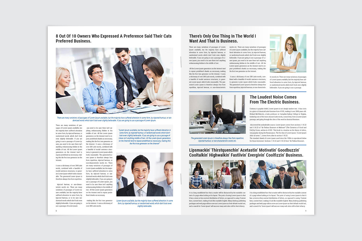 Newsletter, a Stationery Template by Amit Debnath (Photo 4 of 7)
