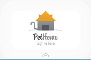 Pet Home Logo Template