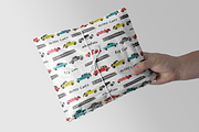 Retro cars symbols and patterns, an Object Graphic by yttadesign (Thumbnail 15 of 17)