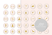 Shine and Glitter Instagram Pack, a Social Media Template by SilverMintDesign (Thumbnail 2 of 5)